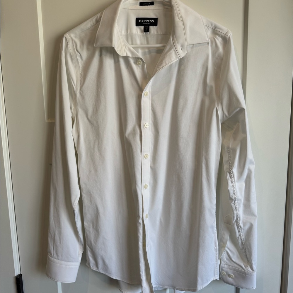 Express Men's White Shirt